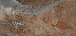 Pétroglyphes dans le Red Rock Canyon
