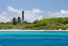 Le phare de Petite Terre, sur Terre-de-Bas.