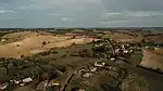 Gaudonville vue du ciel.
