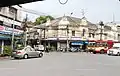 Shophouse de style colonial, magasin de matériel électronique Nueng Electronic Co, Ldt, rue Atsadang, construit dans les années 1900