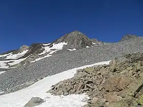Vue de la face est du pic Badet.