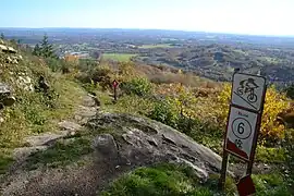 Piste VTT.