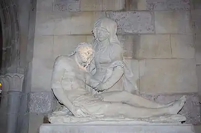 Etain, piéta de Ligier Richier (XVIe&nbsp;siècle).