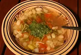 Soupe au pistou.