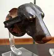 Rhyton en forme de tête de chien du Peintre de Brygos, Faléries, ca. -500