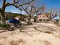 La place du village.