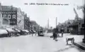 La place de la Gare à la fin du XIXe&nbsp;siècle