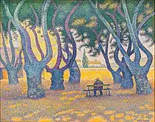 Paul Signac, Place des Lices, Saint-Tropez (1893).
