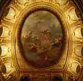 Plafond peint d'après Lagrenée