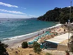 Plage du Rayol (ouest).