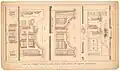 Plans des différents étages du grand orgue de Saint-Sulpice par Aristide Cavaillé-Coll.