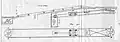 Système de poulie du plan incliné de Liverpool (grand tunnel) actionné par une machine à vapeur (ligne Liverpool-Manchester) (Une machine à vapeur, au sommet du plan, fait tourner la poulie B au moyen d’engrenages coniques).