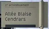 Voir la plaque.