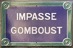 Voir la plaque.