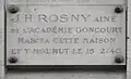 L'écrivain J.-H. Rosny aîné mourut au no&nbsp;47 en 1940.
