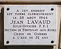 Plaque au no&nbsp;55.