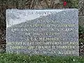 Plaque en l'honneur du 36e&nbsp;régiment d'infanterie de ligne