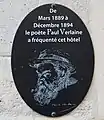 Plaque au no&nbsp;4.
