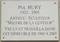 Plaque au no&nbsp;236.