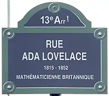 Voir la plaque.