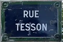 Voir la plaque.