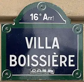 Voir la plaque.