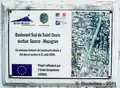 Plaque d'inauguration