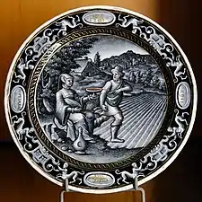 Le Mois de septembre par Pierre Reymond (1562, Lyon).