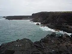Vue du site depuis le Punta del Jurado.