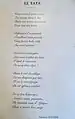 poème en mémoire des victimes