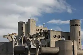 Photographie des toits de la Grande Poste et du Centre des Télécommunications