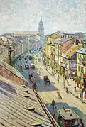 Rue du Nouveau Monde, Władysław Podkowiński,1900.