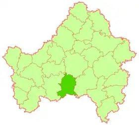 Localisation de Raïon de Pogar