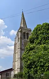 Le clocher du XVIe&nbsp;siècle classé monument historique.