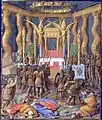 Pompée dans le Temple de Jérusalem, Antiquités judaïques, Jean Fouquet.