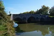 Le pont en octobre 2017.