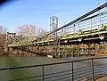 pont suspendu de l'île Barbe