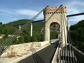 Le pont de Confolent et le viaduc de la RN 88
