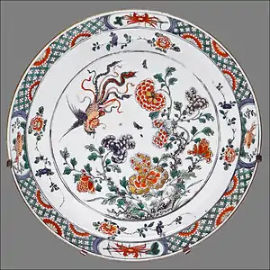 Porcelaine de Chine, début du XVIIIe&nbsp;siècle.