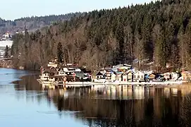 Port-Titi en hiver.