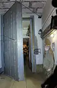 Porte anti-déflagration de 17&nbsp;tonnes.