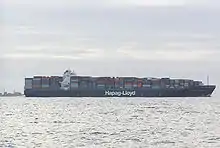 Le Los Angeles Express, un post-Panamax de 6&nbsp;750&nbsp;EVP.