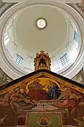 Porzioncula sous la coupole de la Basilique