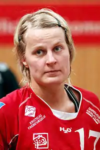 Nina Wörz en 2007 sous le maillot du Randers HK