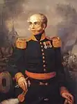 Portrait du général Bernardus Johannes Cornelis Dibbets, 1839.
