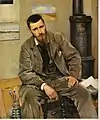 Richard Bergh, Portrait du peintre Nils Kreuger, 1883, huile sur toile, 120,5 x 102,5 cm.