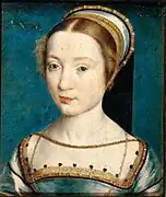 Corneille de Lyon, Portrait de Claude de France (1535)