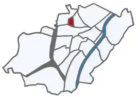 Localisation de Peterbos