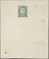 L'avant-projet del'effigie de l'entier postal
