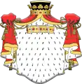 Manteau de président à mortier et baron au XVIIIe&nbsp;siècle